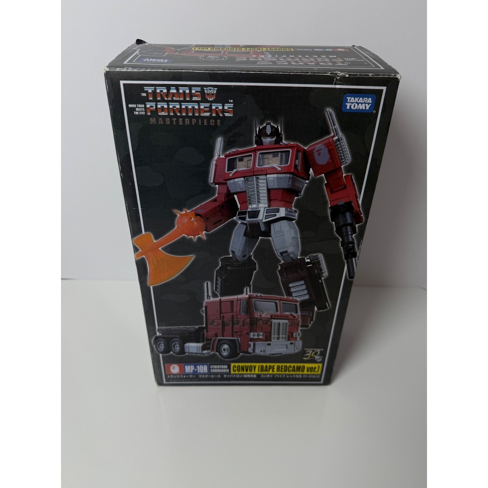 Transformers Masterpiece MP-10R Convoy BAPE Red Camo Optimus Prime Takara Tomy